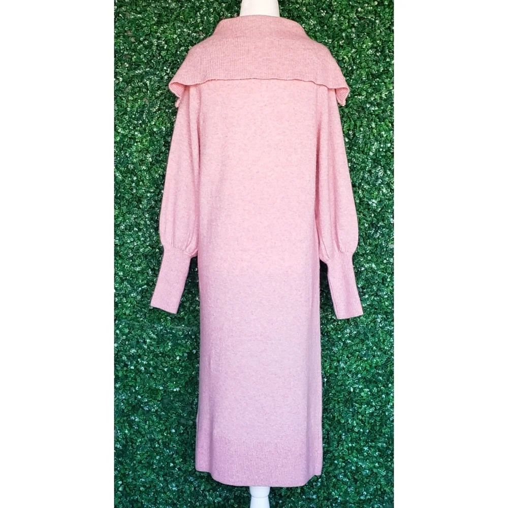 2. J.Crew Half-zip sweater-dress in supersoft yarn
